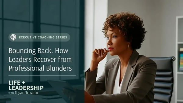 Bouncing Back: How Leaders Recover from Professional Blunders