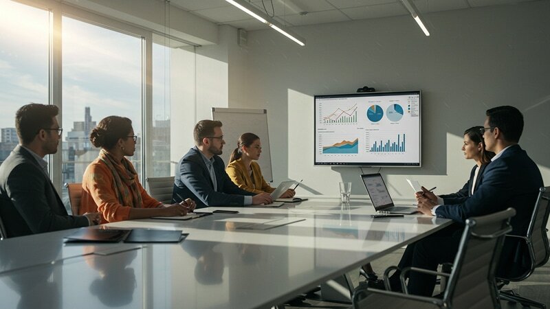CEO and board members aligned on strategic direction through structured coaching and preparation