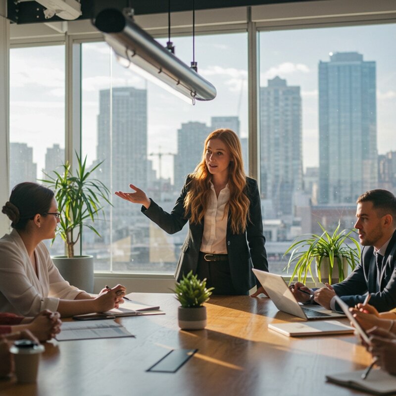 Banking and financial services leadership team navigating enterprise complexity with executive advisory support